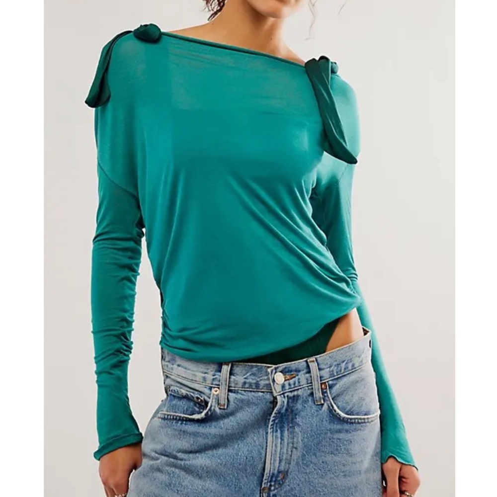 NWOT On Air asymmetrical back tee by Intimately Free People in size Small